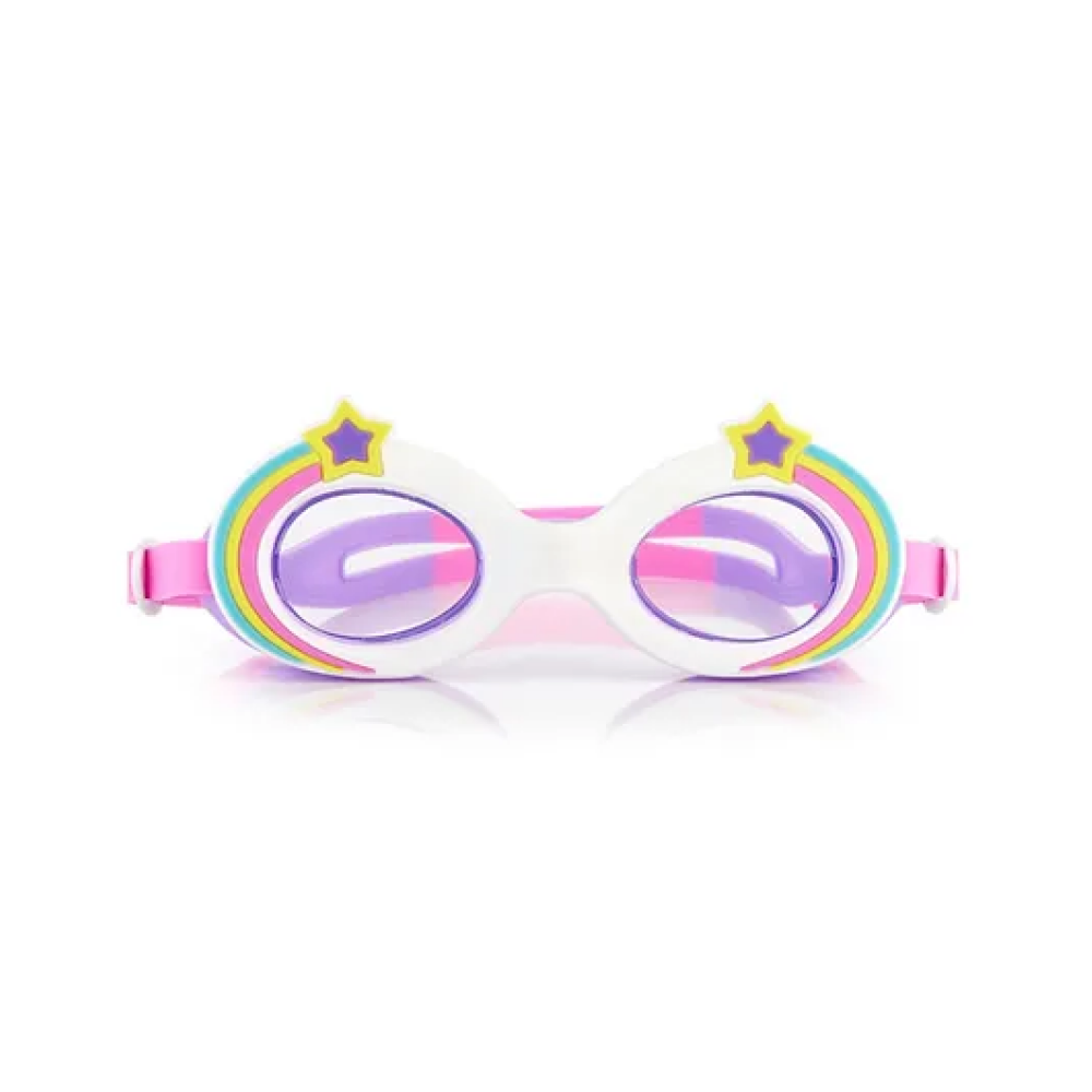Swim Goggles for Kids Aqua2ude Shooting Stars White +3 - 1