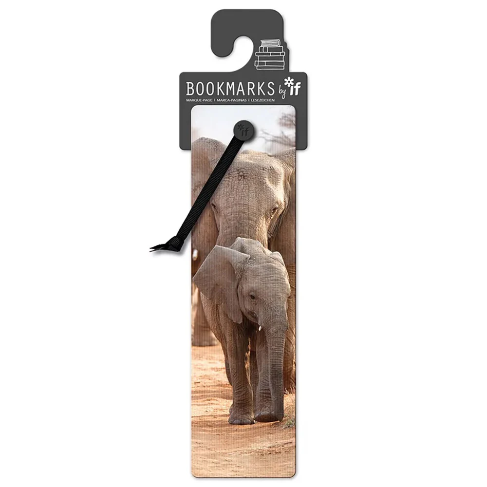 3D Bookmarks by If - African Elephant - 1