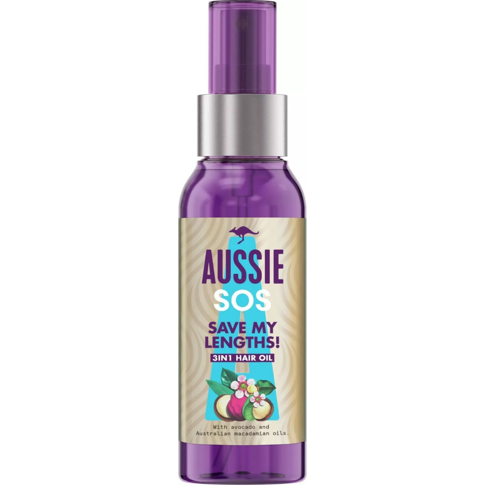 Aussie SOS Save My Lengths! 3-in-1 Hair Oil 100 ml - 1