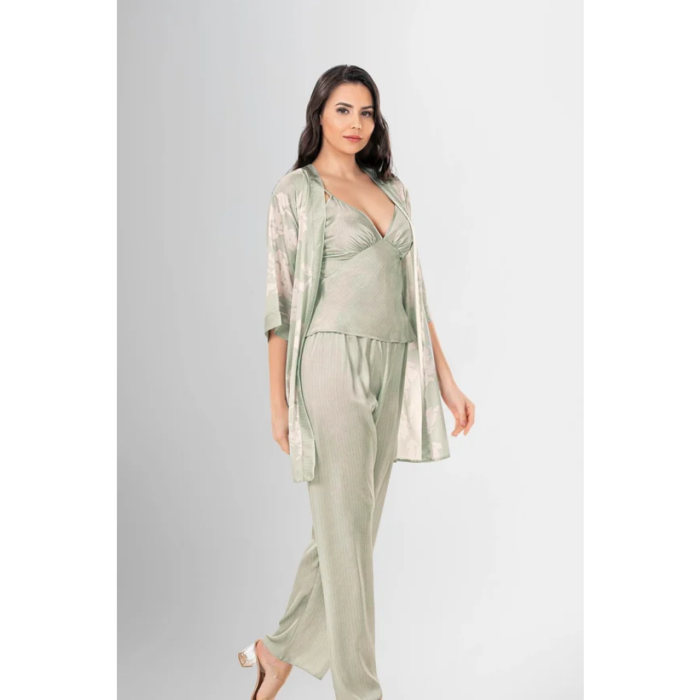 Hidden Beauty Lingerie Woman Patterened - Pajama Set - S - 1