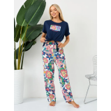 طقم بيجامة منزلي من Hidden BEAUTY Lingerie، أزرق داكن - XL - 1 miniature