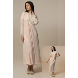 Hidden Beauty Lingerie Pajamas Set with Robe, Pink - XL - 1 miniature
