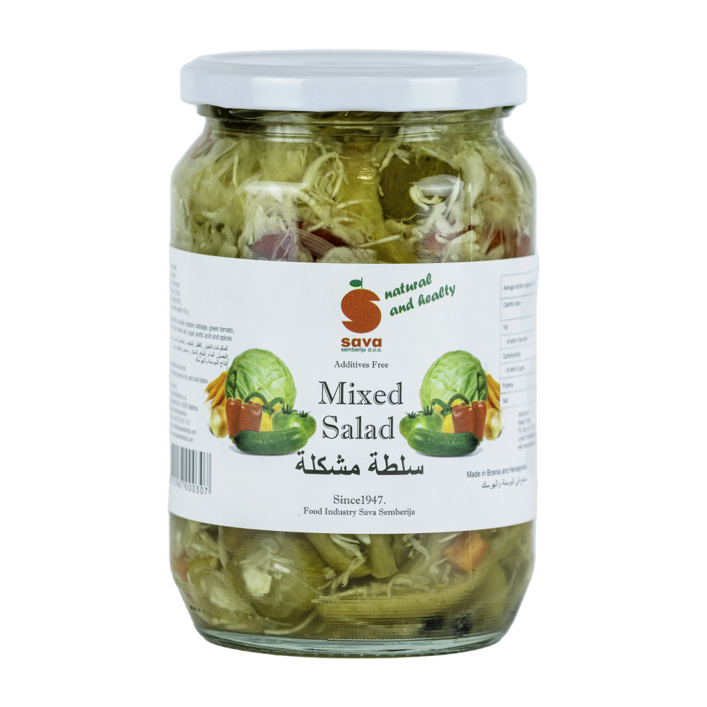 Sava Pickled Mixed Veg Salad 720 ml - 1