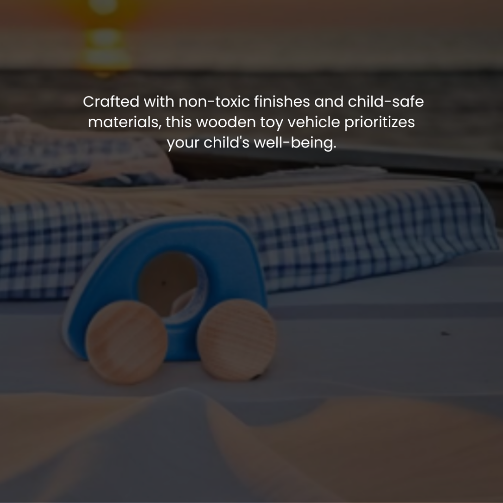 Toy Bajo Mini car (teal) - 4