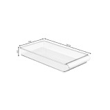 آي دي ثلاجة بينز 8X2 صينية شفافة - 4 miniature