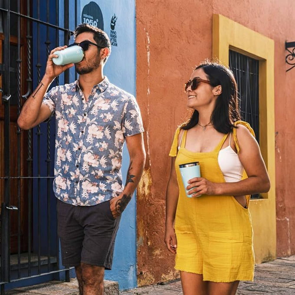 Hydro Flask Double Walled Vacuum Tumbler 470ml with Closeable Press-In Lid - 5