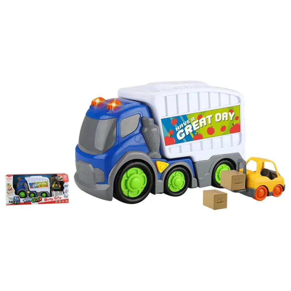 Kiddy Go! Free Wheel Cargo Truck with Light  Sound - 1