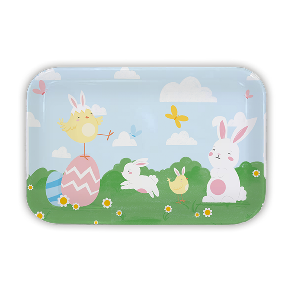 Gems Easter Plastic Serving Tray - 1