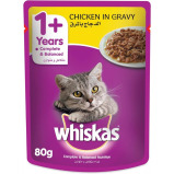 Whiskas, Wet food, Chicken in Gravy, 80 g - 1 miniature