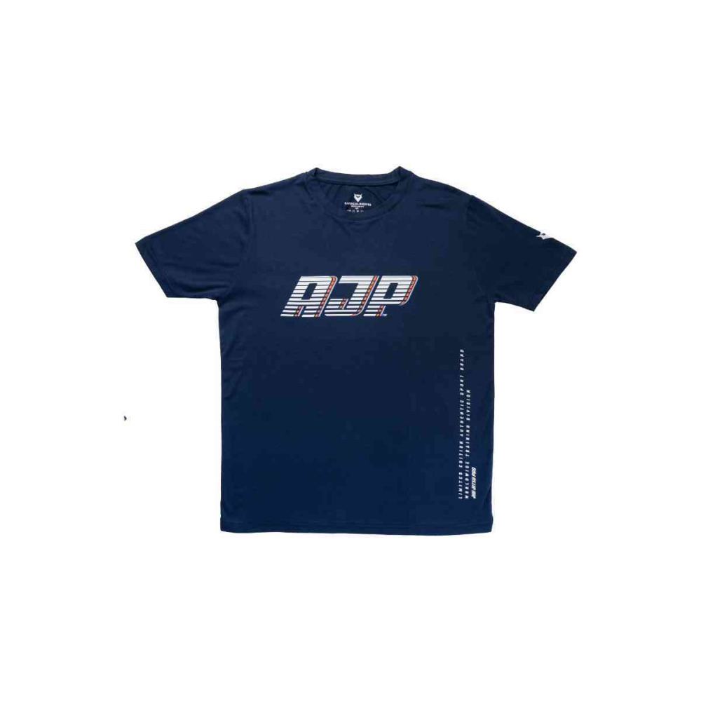 T-shirt UAEJJ AJP Logo, Blue, size S - 1