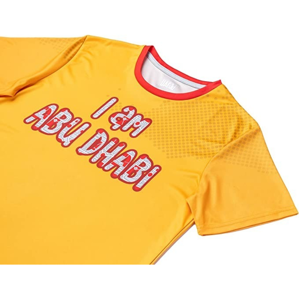 UAEJJ I Am Abu Dhabi T-Shirt  Cotton T-shirt  Gym wear  Sportswear-L - 3