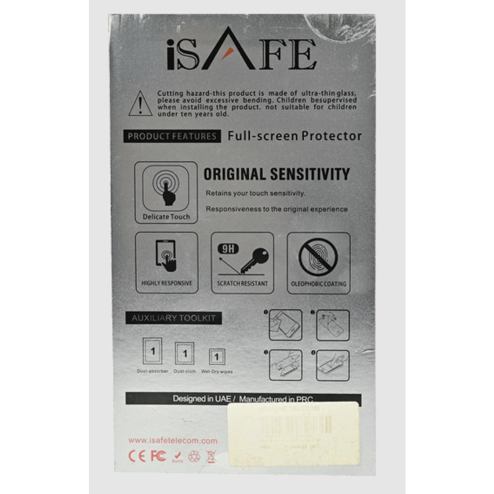 ISAFE HD GLASS SCREEN GUARD FULL GLUE GALAXY S8 - 2