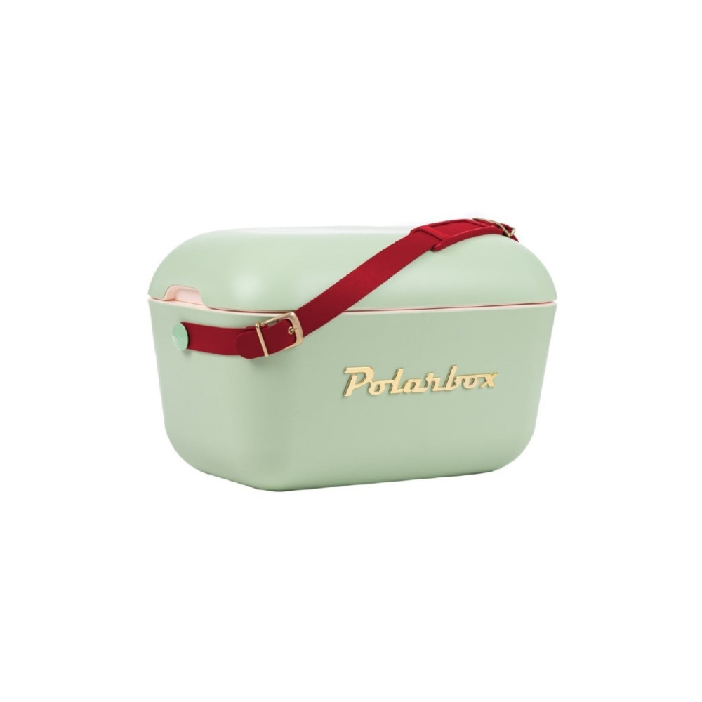 Polarbox 20 Liters Christmas Cooler Box Olive - GreenIce Box for Beach, Picnic \& Party  Convertible Lid  Lunch Box  thermal cooler box  Ice Coole - 1