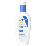 CERAVE، غسول ترطيب الوجه، AM، SPF 30، النياسيناميد وحمض الهيالورونيك، 3 أونصة سائلة. أونصة (89 مل) - 1 miniature