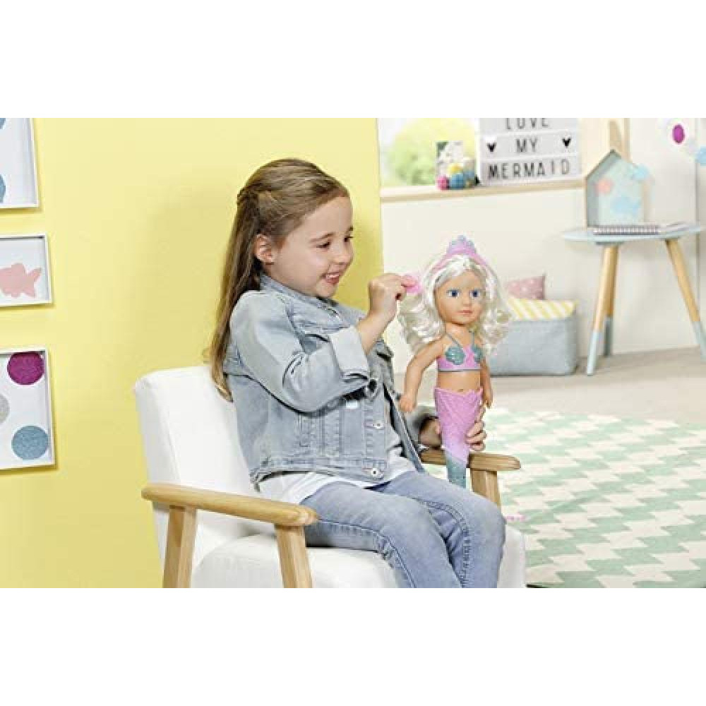 BABY Born Little Sister Mermaid 46 cm Doll with Accessories - 3