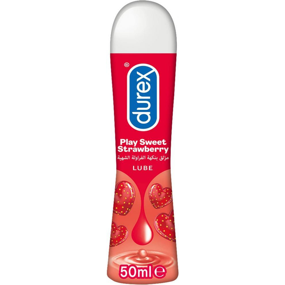 Durex / Intimate lubricant, Play sweet strawberry lube, 50 ml - 2