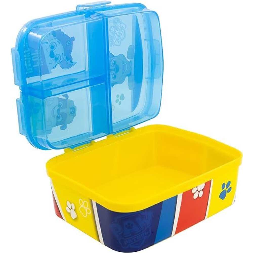 صندوق ساندويتش مستطيل متعدد الأقسام من Stor Xl، باو باترول بوب باور - 2