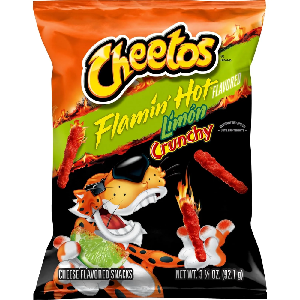 Cheetos Flamin Hot limon Crunchy 92,1 г - 1