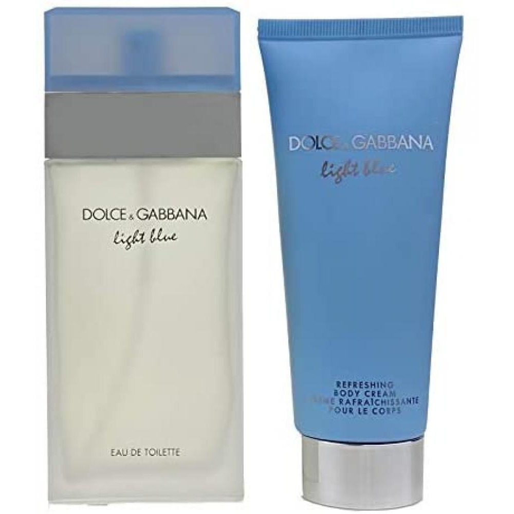 Dolce\&gabbana Light Blue For Women Eau De Toilette 100ml Travel Set - 1
