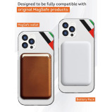 كفر آيفون 12 برو ماكس، متوافق مع ماج سيف، حماية عسكرية، مقاوم للاصفرار، (6.7 بوصة)، شعار دبي - 7 miniature