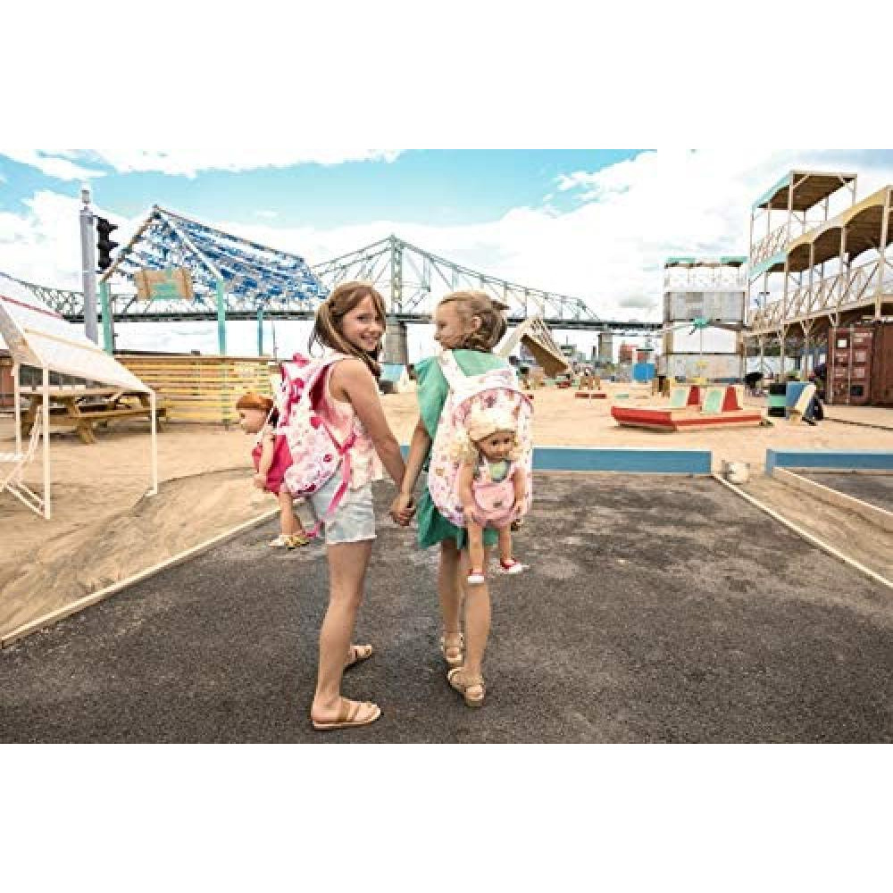 Our Generation BD37237 Hop on Carrier Backpack Doll Accessories, Party Print - 3