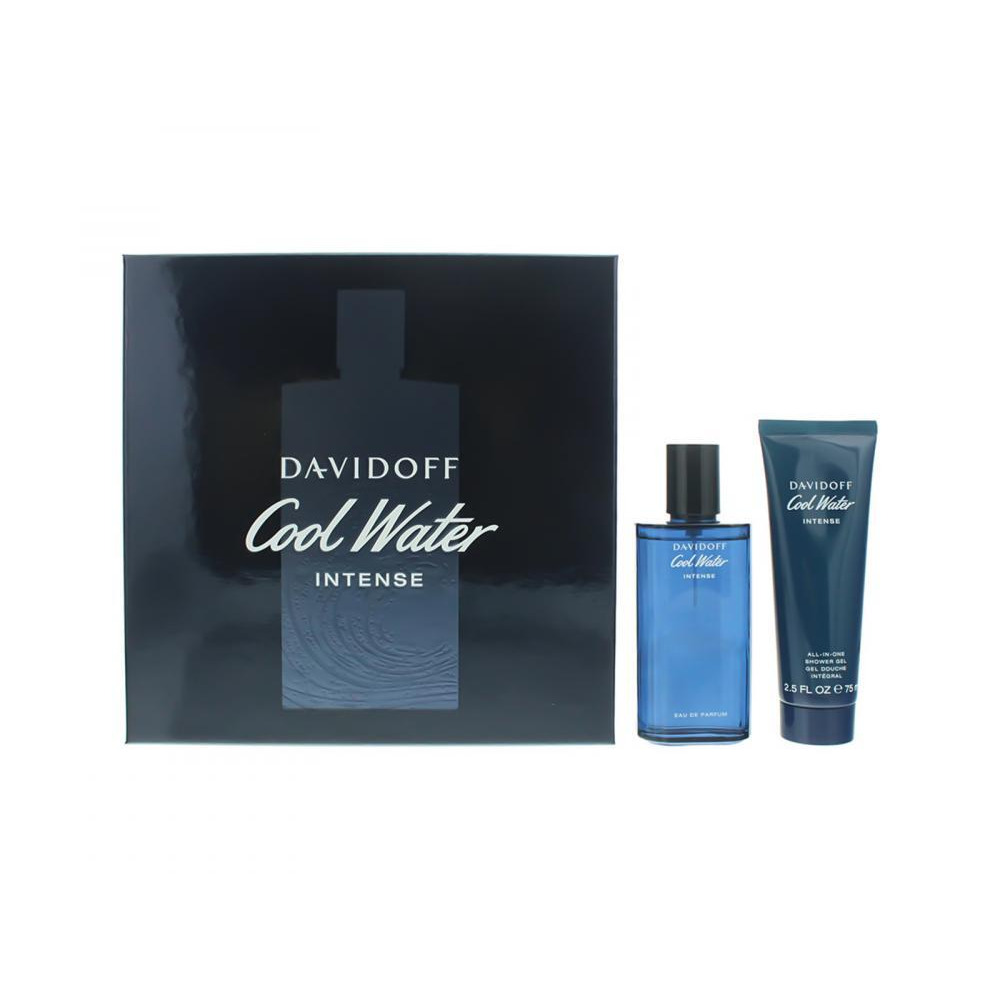 Davidoff Cool Water Intense Eau De Parfum 75 ML Set For Men - 1
