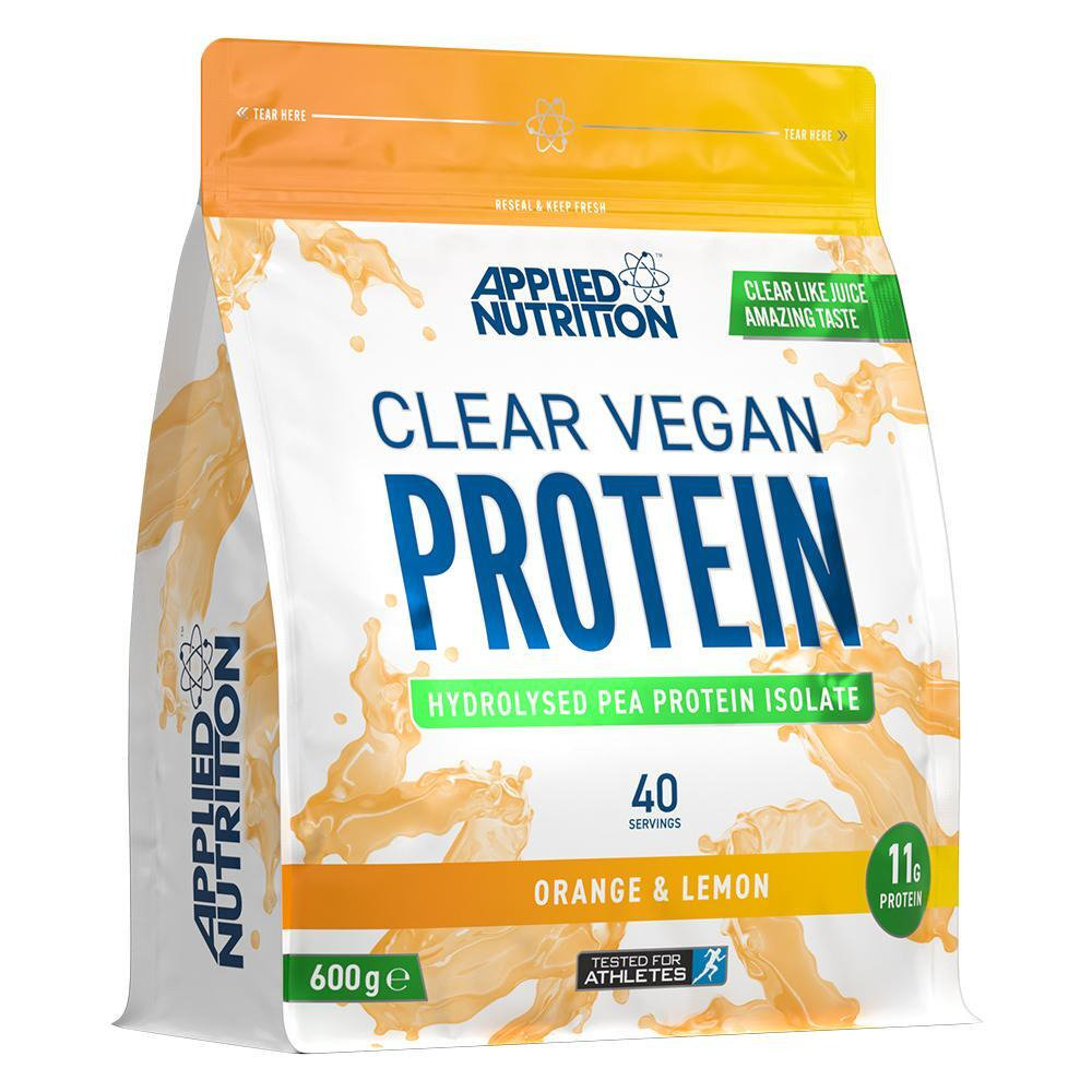 Applied Nutrition Clear Vegan PROTEIN, Апельсин и ЛИМОН, 600 Г - 1