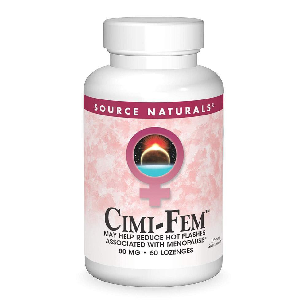 Source Naturals Cimi FEM, 80 мг, 60 Пастилок - 1