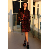 الروح الآسيوية، غروب الشمس المخملي، مقاس موحد (XS-XL) - 5 miniature