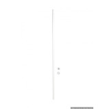 Wenko Telescopic Shower Curtain Rod 20mm White - 1 miniature