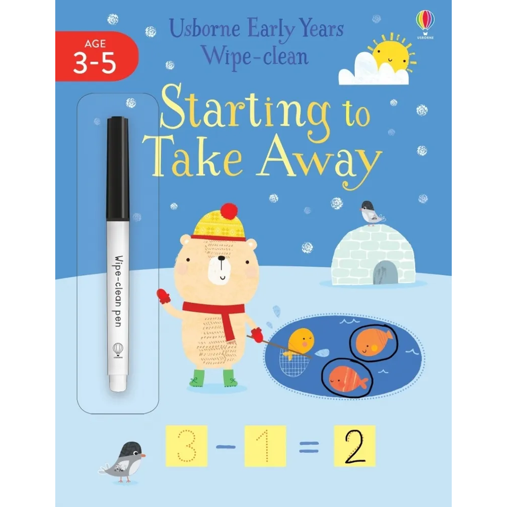 Usborne Ранний возраст Вытираем начисто Начинаем разбирать - 1