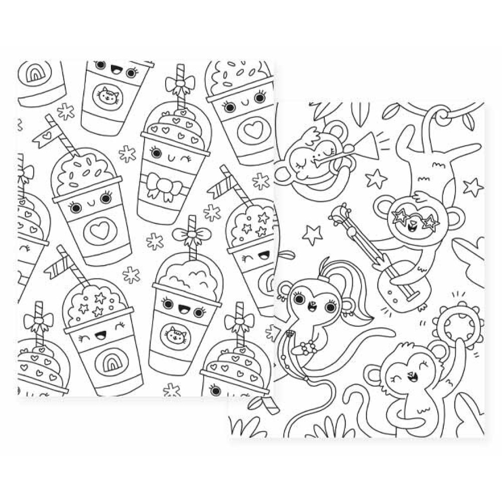 Hinkler Kaleidoscope: Colouring with Purrmaids & Octodogs - 3