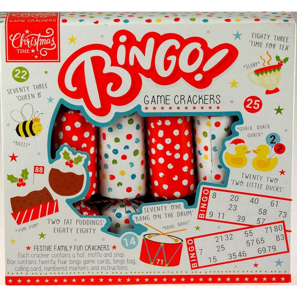 RSW 6 Bingo Game Crackers Multicolor - 2