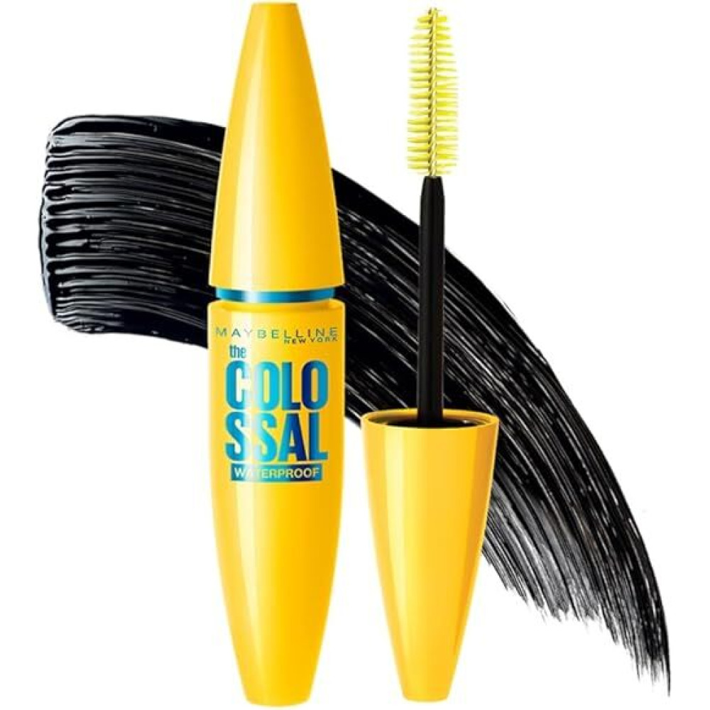 Maybelline New York Colossal Mascara Waterproof, Black 10 ml - 1