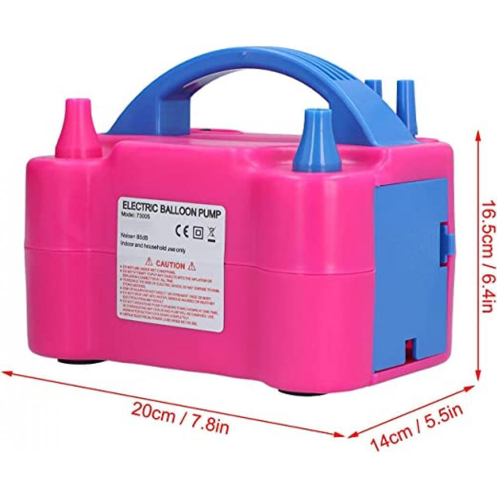 Generic/ Baloons, Electric Balloon Pump, 21x14x17 cm, lightweight - 6