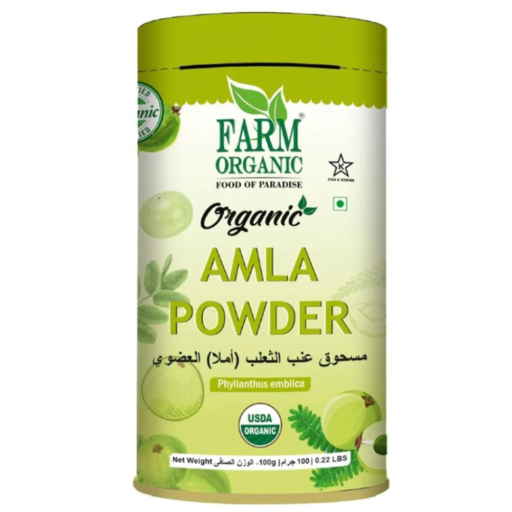 Farm Organic Порошок Амлы 100 г - 1