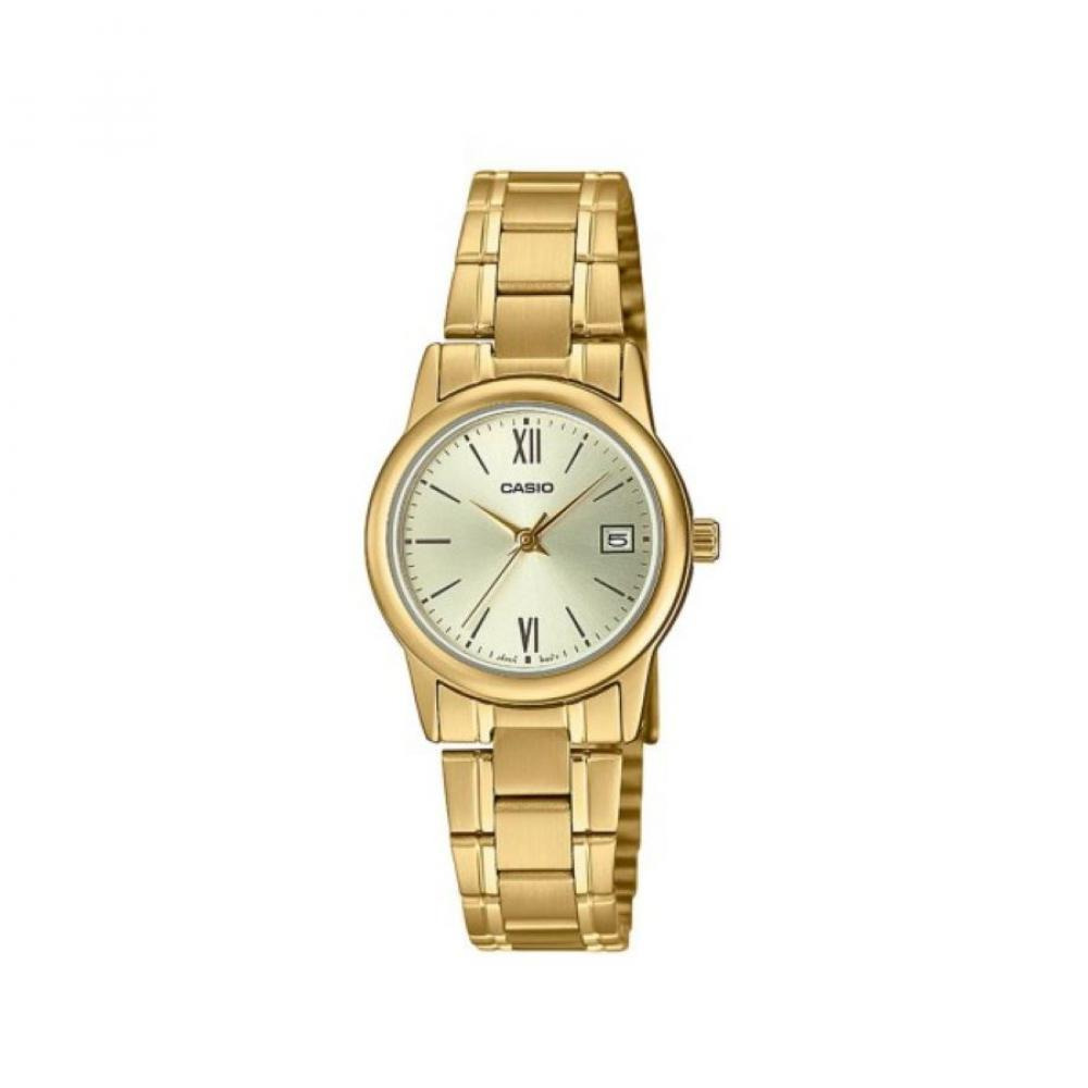 CASIO Women's Women's Wrist Watch LTP-V002G-9B3UDF - 1