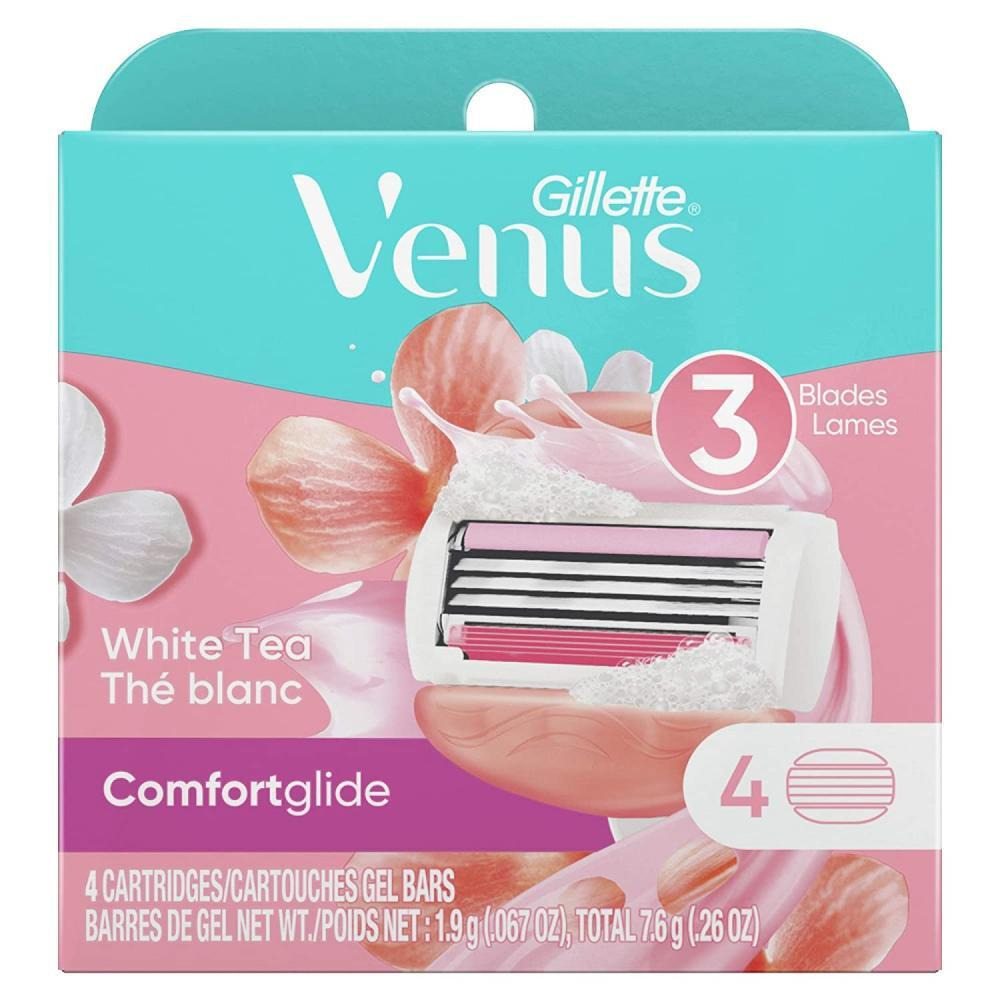 Gillette / Razor blade refills, Venus, White tea, 4 Count - 1