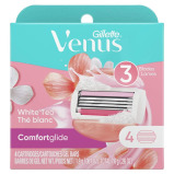 Gillette / Razor blade refills, Venus, White tea, 4 Count - 1 miniature