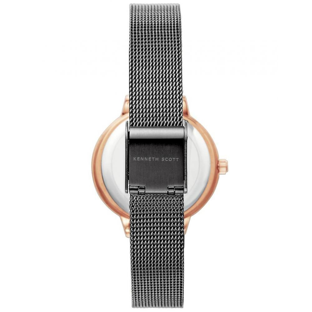 Kenneth Scott Women's Black Dial Analog Watch - K22519-KMBB - 3