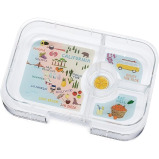 Yumbox Panino 4-Compartment Leakproof Bento Box Surf Green - 2 miniature