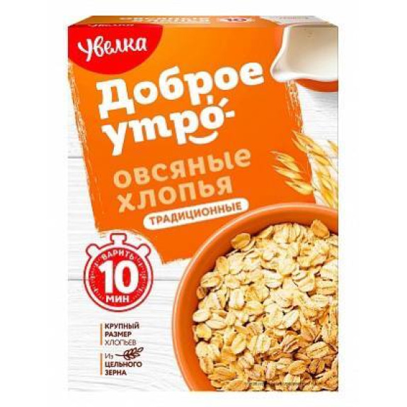 Uvelka Oat flakes traditional 400g 