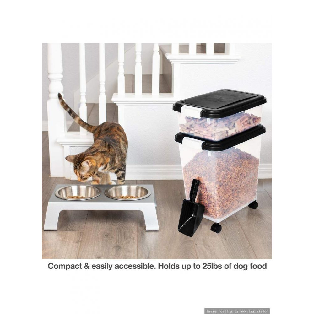 Homesmiths Pet Food Container with Spoon - 3
