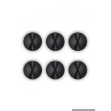 Bluelounge Cable Drop Black Color Pack of 6 - 1 miniature
