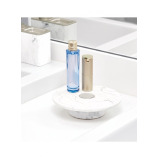 Inter design Dakota Vanity Tray White Marble Satin - 4 miniature