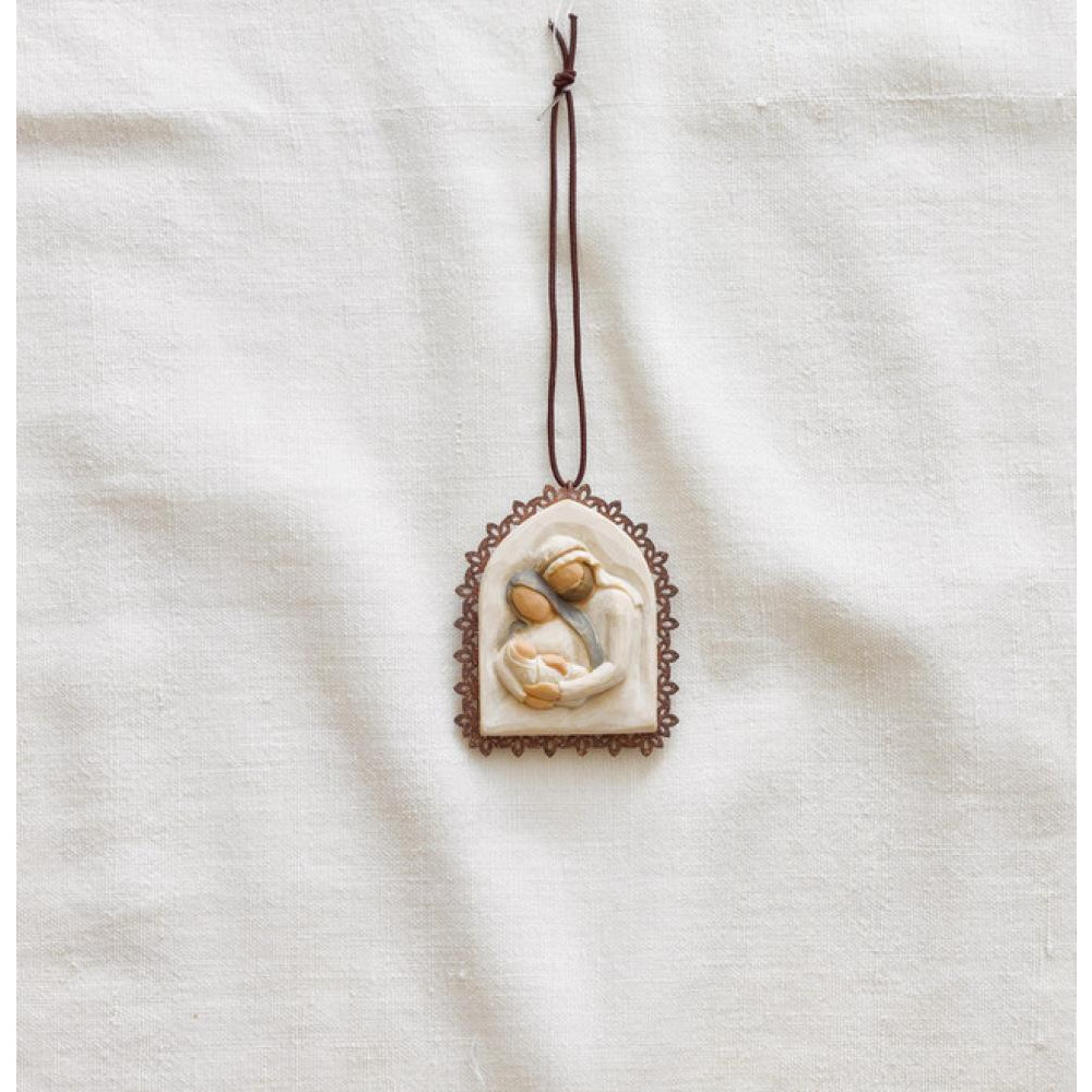 Willow Tree -HOLY FAMILY EDGED ORNAMENT Figurine - 1