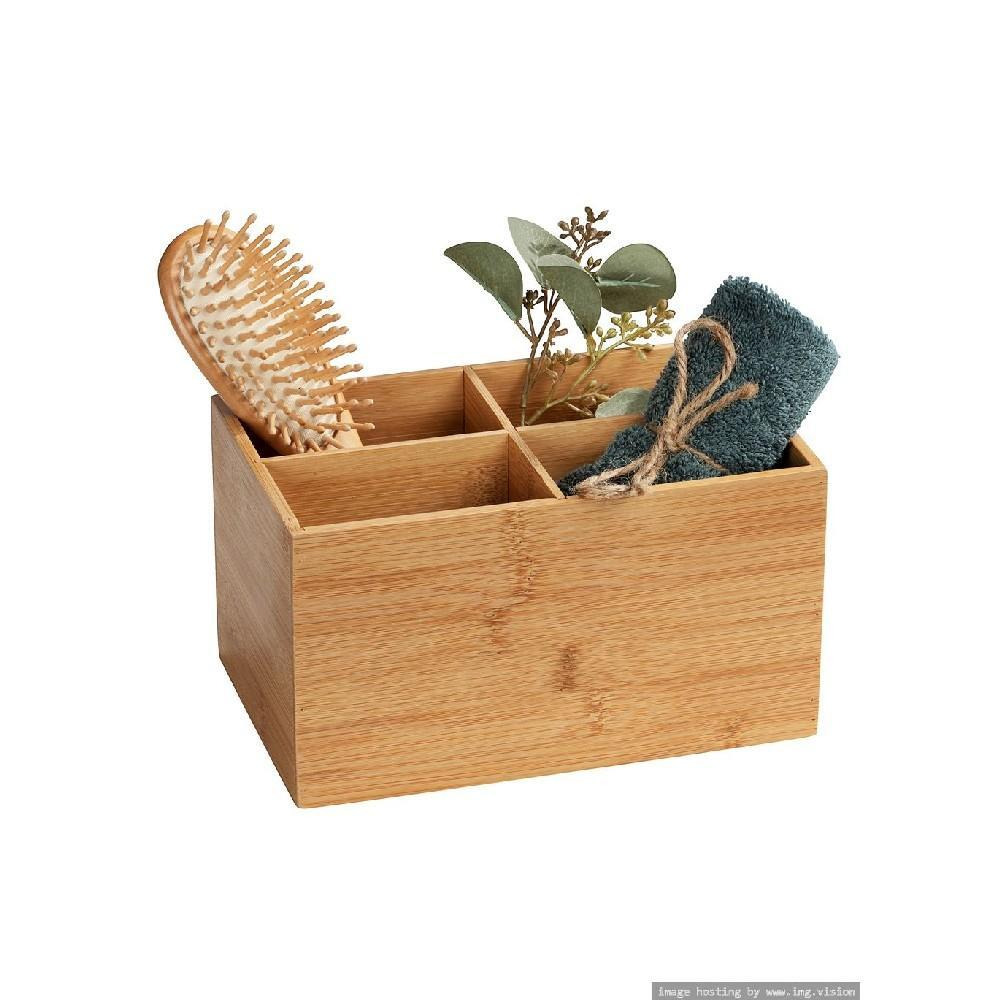 Wенко Big Bath Box С 4 ОТДЕЛЕНИЯМИ Мод. Терра Бамбук - 1