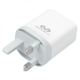 Miccell \/ Charger, Fast USB, PD20W+QC3.0, White, VQ-T37 - 3 miniature