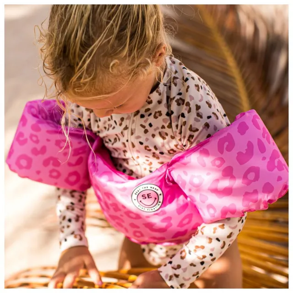 Джемпер Для Плавания Puddle Jumper PINK LEOPARD, 2–6 лет - 4