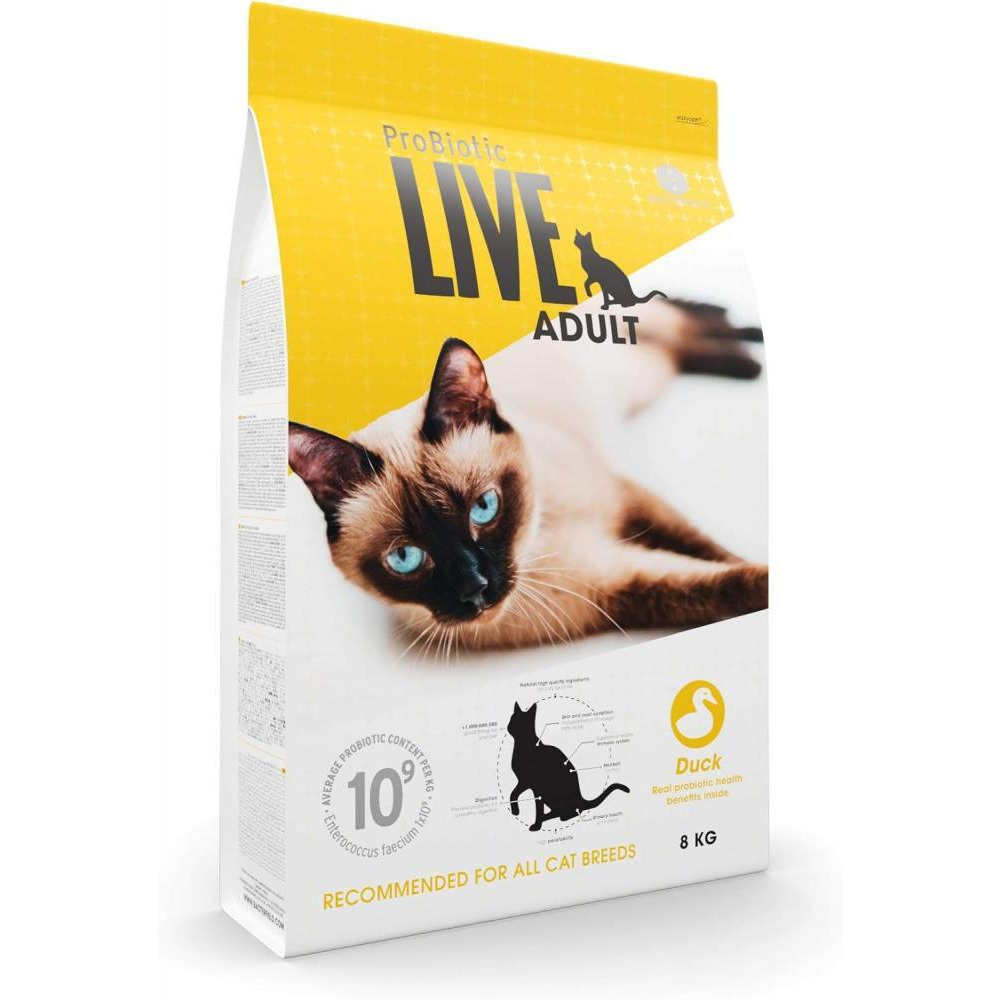 Probiotic Live Cat Adult Duck - 1